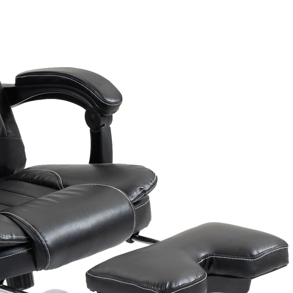 Volvor Modern Classic Swivel PU Upholstered Massage Gaming Chair Office Chair with Wheels